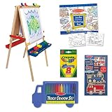 Melissa and Doug Deluxe Standing Easel Set for Boys