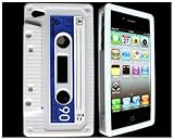 Best buy iPhone 4/4S Retro Silicon Cassette Case - White