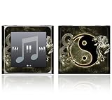 Ying Yang Decorative Skin Decal Sticker for Apple iPod Nano 6G (6th Gen) MP3 Player