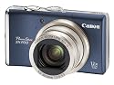 Canon PowerShot SX200 Digital Camera - Blue (12.1 MP, 12x Optical Zoom 3.0-inch LCD)
