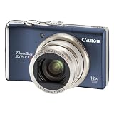 Canon PowerShot SX200 Digital Camera - Blue (12.1 MP, 12x Optical Zoom 3.0 inch LCD)by Canon