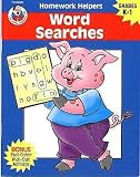 Homework Helper Word Searches K-1