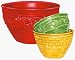 GB * GORGEOUS APPLE SCULPTED BOWLS