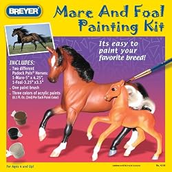 BREYER HORSES MARE FOAL PAINTING KIT PADDOCK PALS