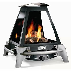 Weber 27000 Flame Outdoor Liquid Propane Gas Fireplace