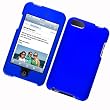 Apple iPod Touch 2nd & 3rd Generation Rubberized Snap-on Protector Hard Case Blue