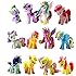 Set of 12 Little Pony PVC Toy Cake Topper Twilight Sparkle Figure Set