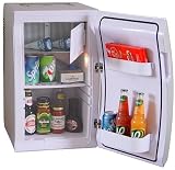 25 litre Mini Fridge with Ice Box (Silver)