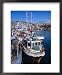 Fishing Boats, Town of Ilulissat, Formerly Jacobshavn, West Coast, Greenland, Polar Regions Collections Framed Art Poster Print by Robert Harding, 18x22