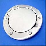 Ford Mustang Brushed Billet Fuel Door 2005 - 2008