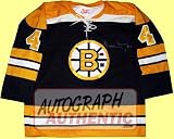 Autographed Bobby Orr Boston Bruins Jersey (Black)