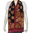 Fashion Scarfs for Women Printed Silk 22 X 72 inches