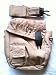 Official US Military 2 QT Collapsible Water Canteen Pouch Carrier Cover with Sling