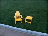 Kiddie Side Table - Buttercup Yellow, by Prairie Leisure