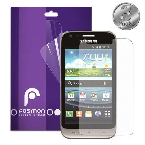 Fosmon Anti-Glare (Matte) Screen Protector Shield for Samsung Galaxy Victory 4G LTE / SPH-L300 - 3 Pack