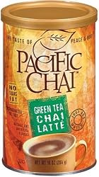Pacific Chai, Mix Chai Latte Green, 10-Fluid Ounce (6 Pack)