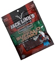 Jack Link's Original Buffalo Jerky, 3-Ounce Bags (Pack of 4)
