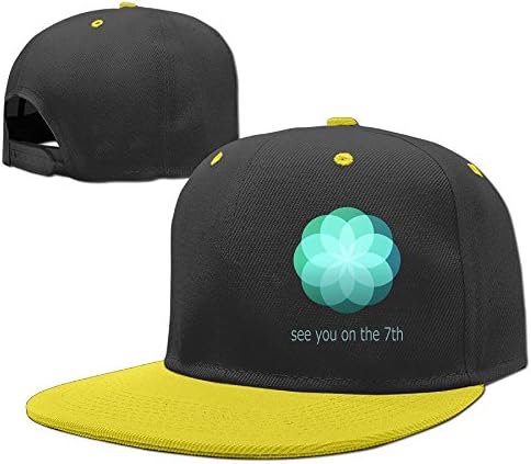 NUBIA See You On The 7th Kids Trucker Hat Snapback Cap Yellow