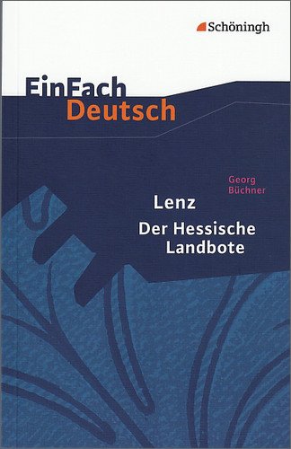 Sch&ouml;ningh im Westermann EinFach Deutsch - Textausgaben: Lenz. Der Hessische Landbote
