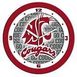 Washington State Cougars 12 Dimension Wall Clock