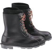 ONGUARD 86397 PVC Wolf Pac Men's Steel Toe Boots with Cleated Outsole, 10" Height, Size 14