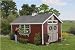 12 x 20 Williamsburg Colonial Garden Shed Panelized Kit