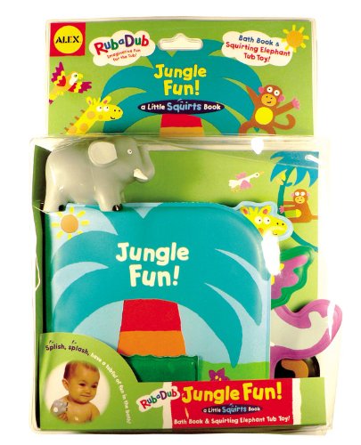 Jungle Fun!: Bath Book & Squirting Tub Toy (Little Squirts)