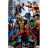 Marvel Heroes Poster Amazing Collage Rare Hot New
