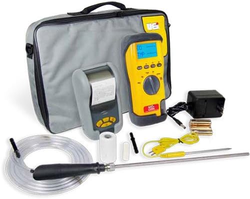 UEi CO95KIT Carbon Monoxide Analyzer Kit with Printer and AC Adapter