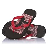 DC Ponto Flip Flops – Athletic Red