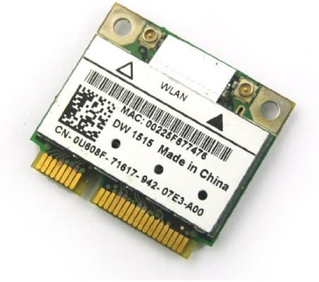 Dell DW1515 AR9280 Wireless Wlan N Half Mini pci-e Card