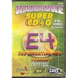 CHARTBUSTER SUPER CD+G Volume #4 - 450 CDG Karaoke Songs Playable on CAVS System or on your PC DVD player using Windows.