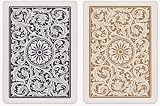 Copag Poker Size Jumbo Index 1546 Playing Cards ( Black Gold Setup ) - cod. B001GPUSIW