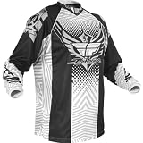 Fly Racing Patrol Men’s MX Motorcycle Jersey – Zone Black/Steel