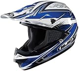 HJC CS-MX Blizzard Motocross Helmet MC-2 Blue Large L 186-924