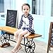 Vivobiniya Kid Girls Two-piece Swimsuits Upf50 Long Sleeve Swimwear 3-7T