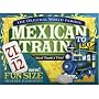 Mexican Train Dominoes to Go - Fun Sized Travel Set by Puremco