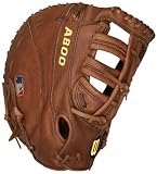 Wilson A800 2800 Game Ready Soft Fit First Baseman's Throw Baseball Mitt (12-Inch)