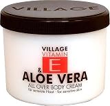 Village 9506-01 Aloe Vera Body Cream 500ml mit Vitamin E
