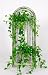 Distressed Green/White Window Planter with Artificial Mini Philo