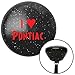 American Shifter 170504 Black Retro Metal Flake Shift Knob with M16 x 1.5 Insert (Red I <3 Pontiac)