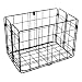 Bicycle Rear Rack Grocery Baskets, Folding - Wald 582 (Set of 2), Black