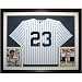 Don Mattingly Autographed/Hand Signed New York Yankees (Pinstripe #23) Deluxe Framed Jersey