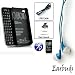 Apple iPhone 4S Black Bluetooth Slideout Keyboard Ultra-Thin Case Protective Cover Snap On Fits (4th Generation 16GB 32GB - AT&T - Verizon) + Includes a Crystal Clear High Quality HD Noise Filter Ear buds Earphones Headphones ( 3.5mm Jack )