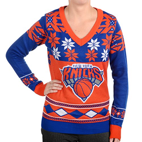 New York Knicks Ugly Sweater, Knicks Christmas Sweater