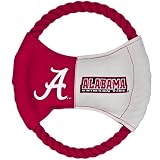 Alabama Crimson Tide 9 Flying Rope Disk Dog Toy