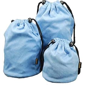 Giottos CL3631 Microfiber Lens Pouch 3.9x7.1 inches