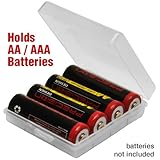 Precision Design AA / AAA Battery Case - Holds 4 AA or AAA