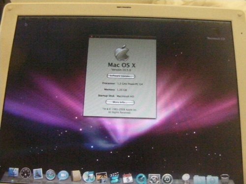 Apple ibook A1054 G4 1.07Ghz 768MB 40GB DVD/CDRW WiFi Firewire