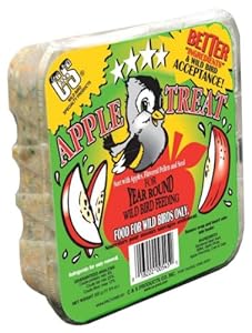 C & S Products Suet Apple Treat, 12-Piece
